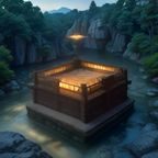 内容顾问陈墨远头像，男性，书房背景，专注写作状态